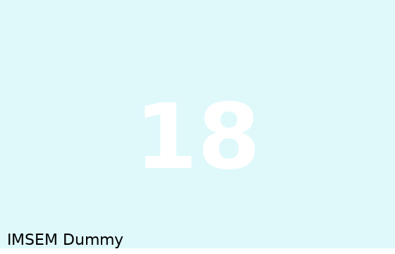 Dummy card 18